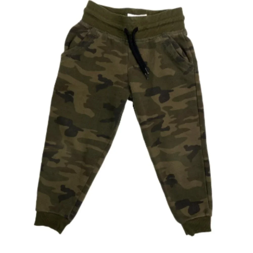 Primark Boys Army Sweatpants Size: 2-3 Y